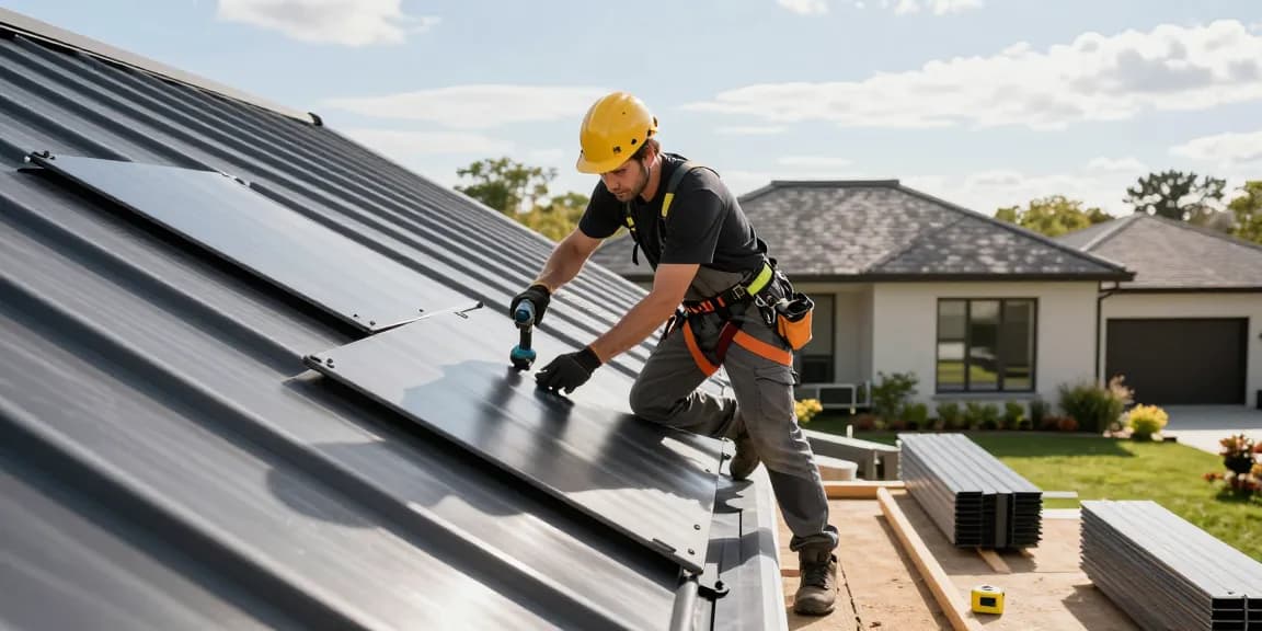 How to choose a metal roofing contractor during installation process with quality materials and expert craftsmanship