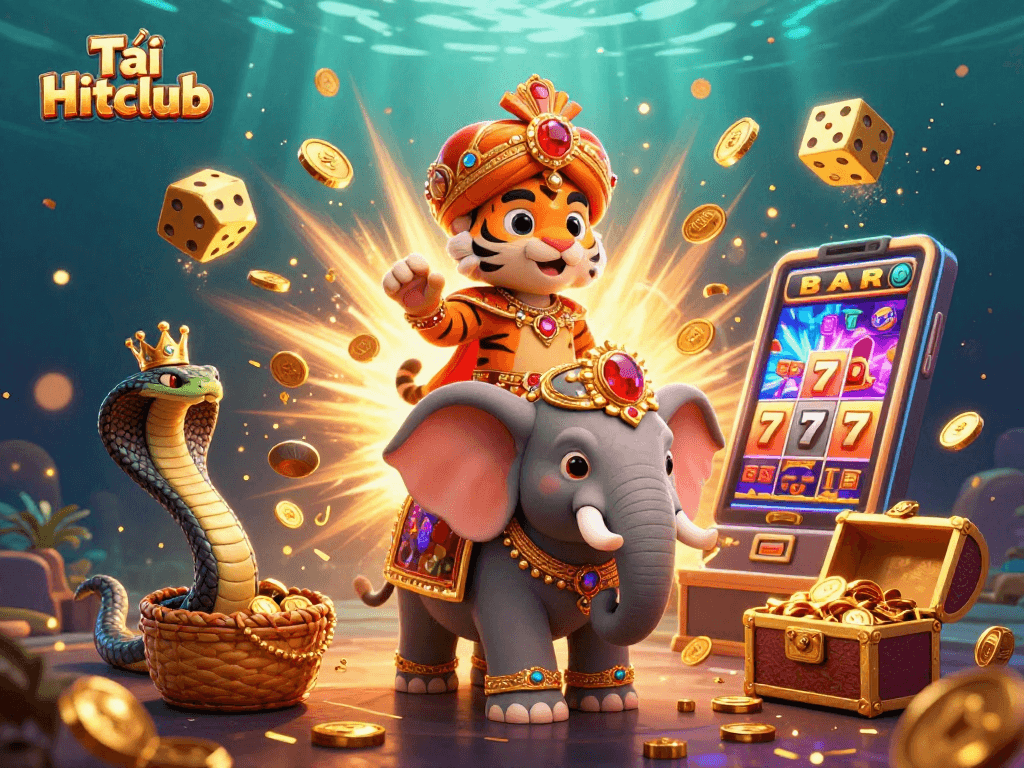 Tải Hitclub and play engaging casino games with vibrant characters amidst thrilling jackpots.