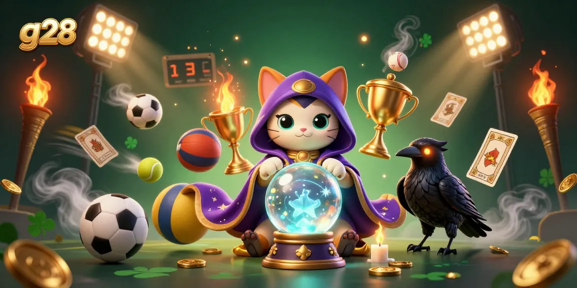 Experience thrilling sports betting victories with g28 as the vibrant mystical scene captures the excitement of gambling action.