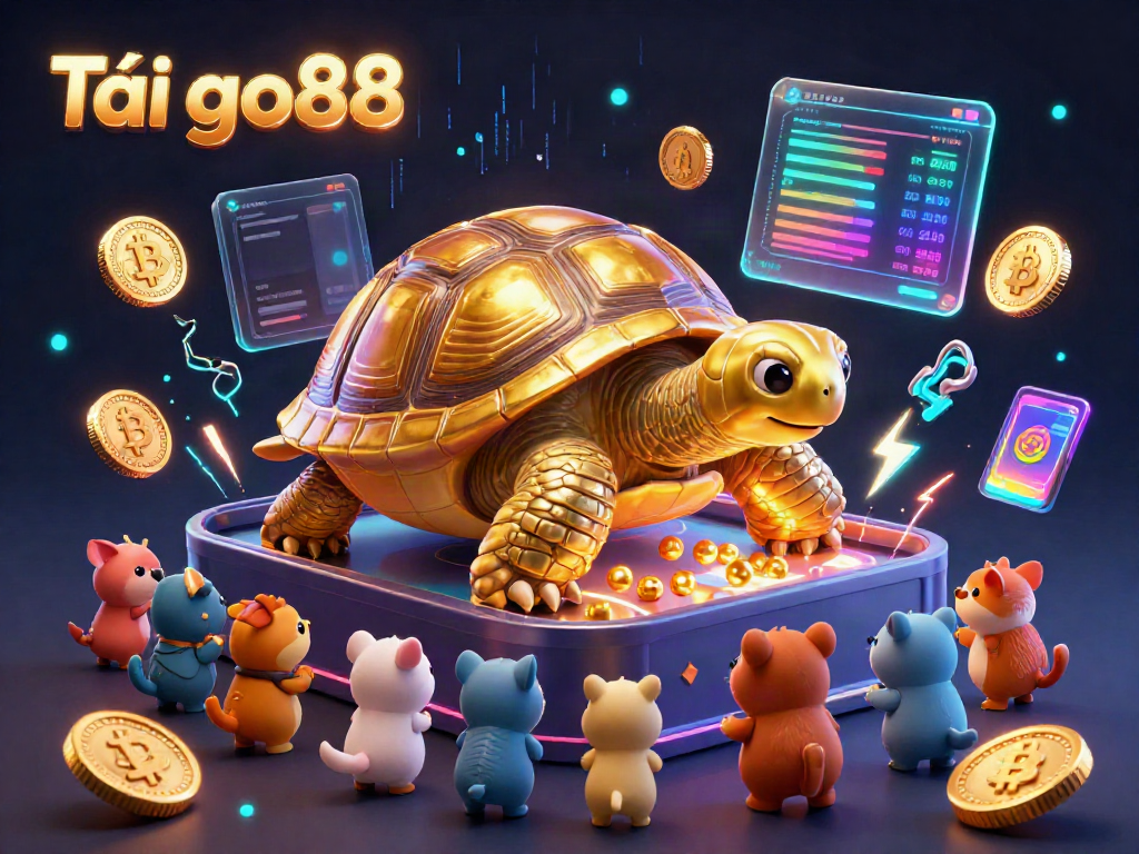 Engage with the exciting world of Tải go88 through our vibrant 3D casino illustration showcasing thrilling gaming elements.