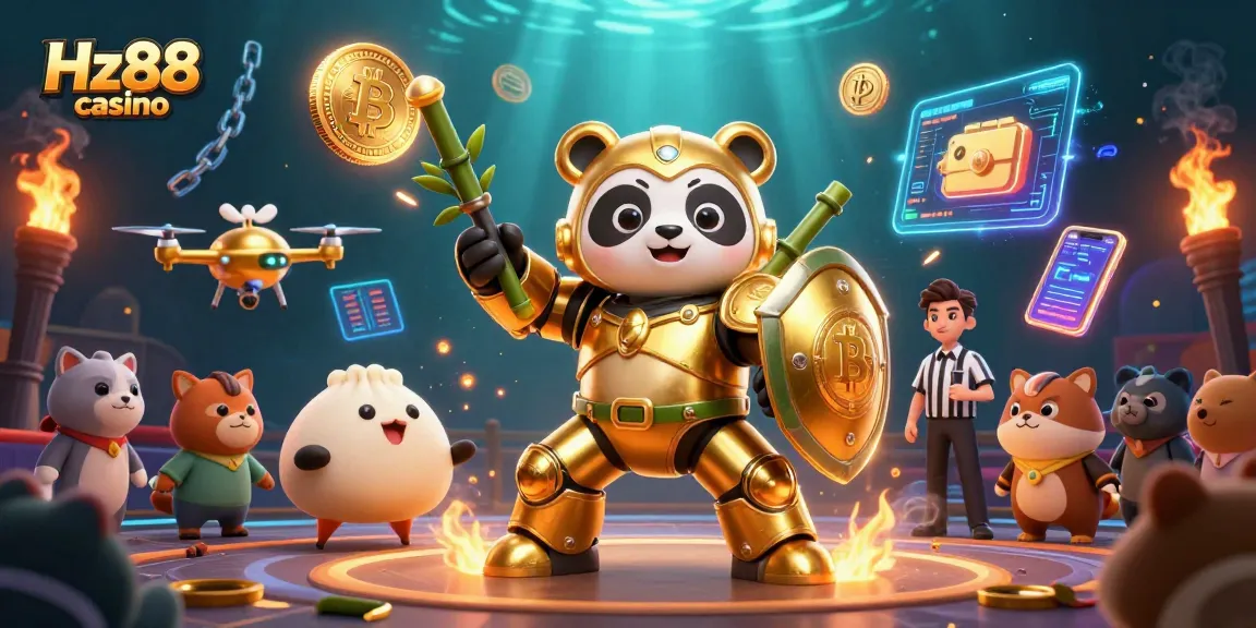 Players thrive at Hz88 casino, engaging with dynamic crypto elements in an electrifying arena.