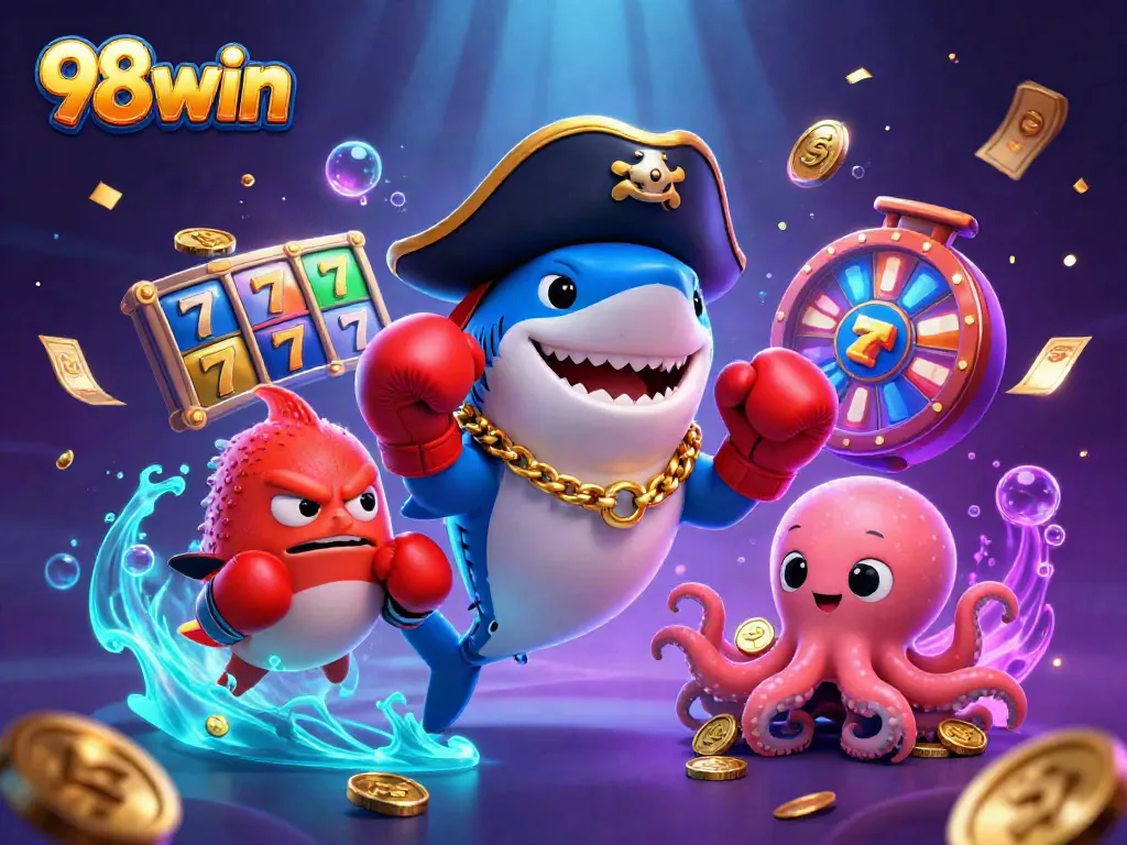 Play games and win exciting rewards with 98win's dynamic slots and casino action.