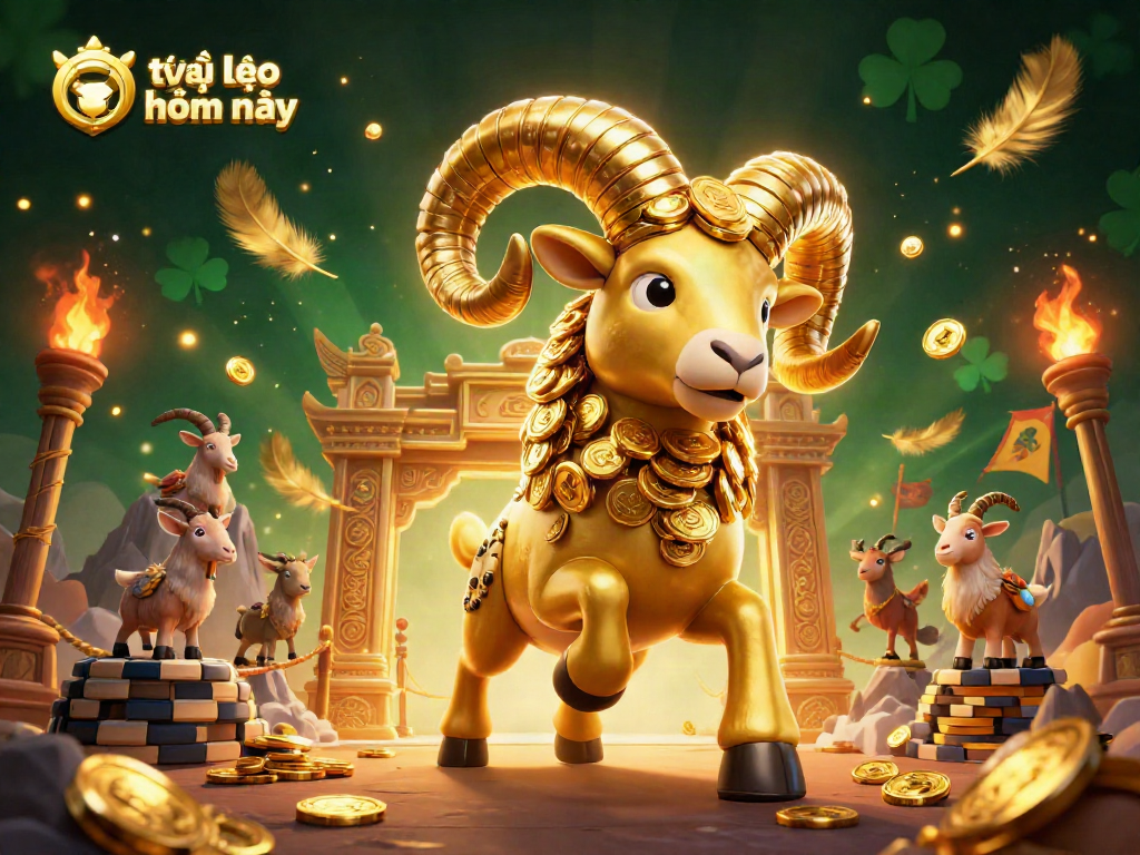 Bet on tỷ lệ kèo nhà cái hôm nay with dynamic visuals of sports betting arena and playful characters.