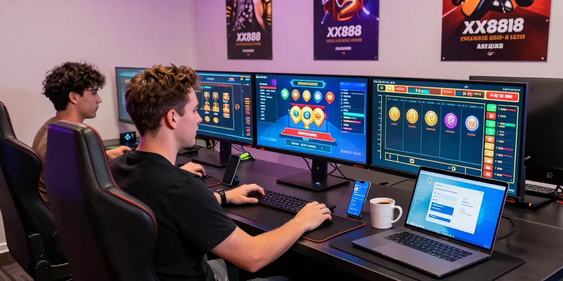 Engaging online gaming environment showcasing XX88 platform interface and live betting excitement.