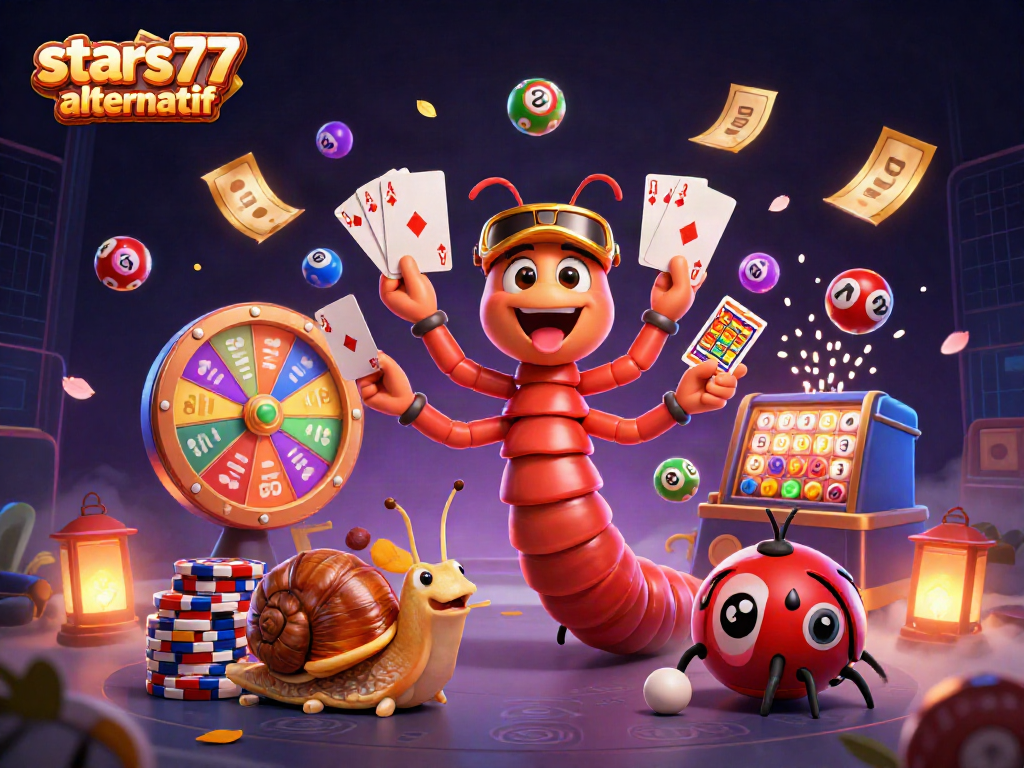 Menangkan permainan di stars77 alternatif dengan dealer unik dan elemen kasino yang berwarna-warni.