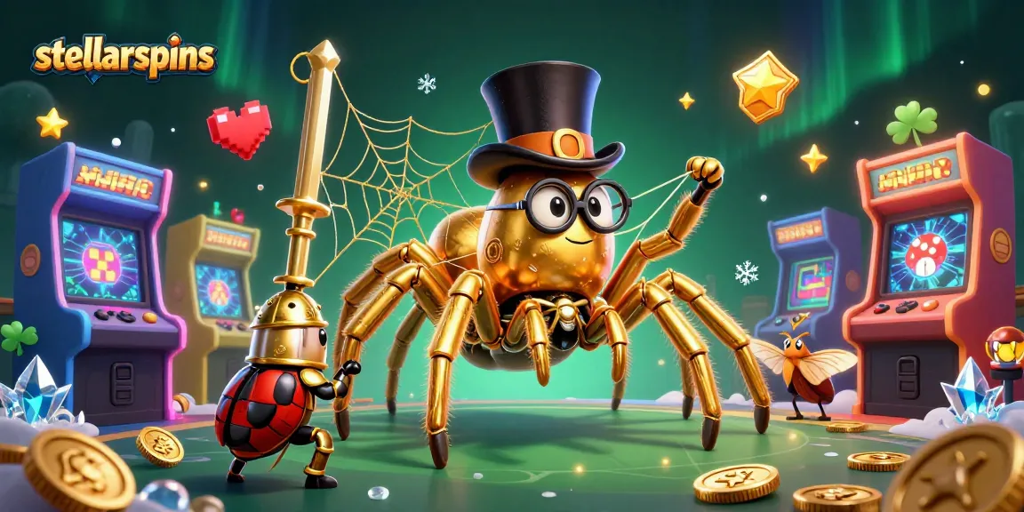 Experience thrilling gameplay at stellarspins with a vibrant 3D casino scene.
