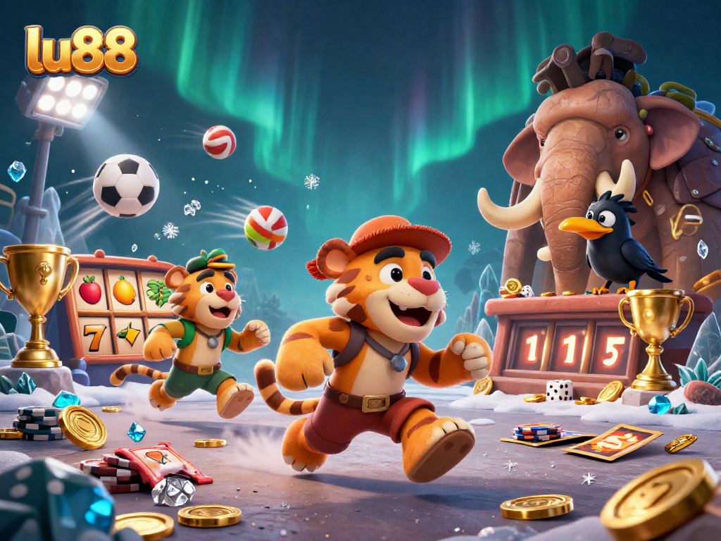 Experience thrilling online gaming at lu88 with dynamic casino elements and engaging characters.