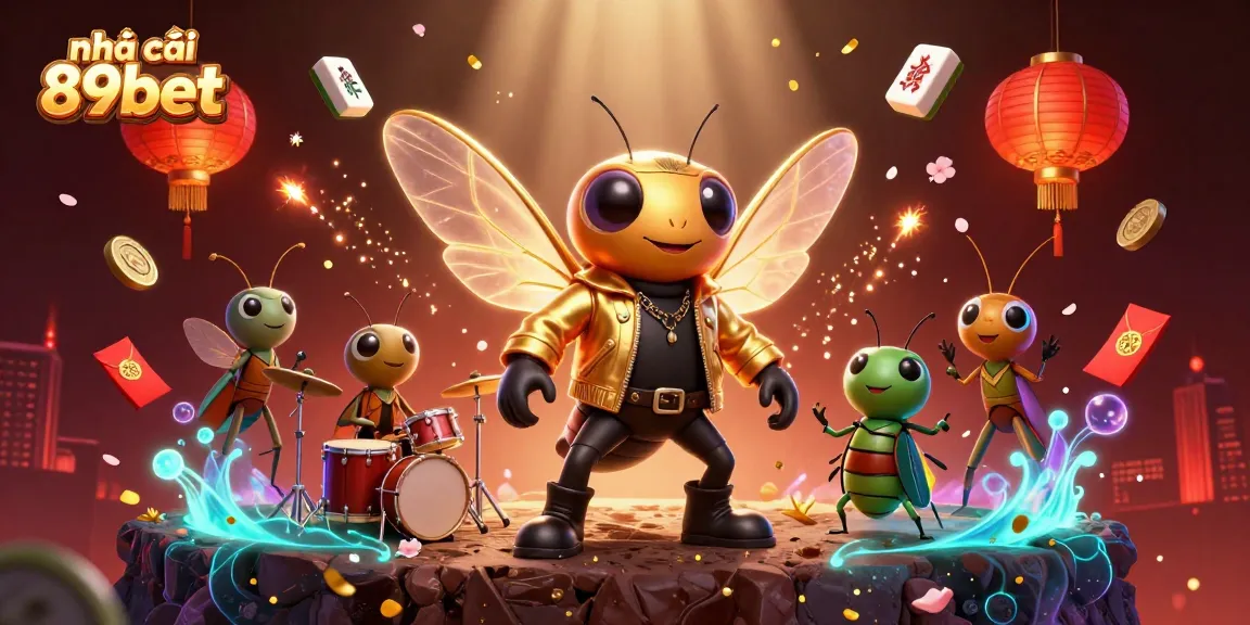 Engage with nhà cái 89bet through vibrant casino scenes depicting thrilling gameplay elements amidst dynamic characters.