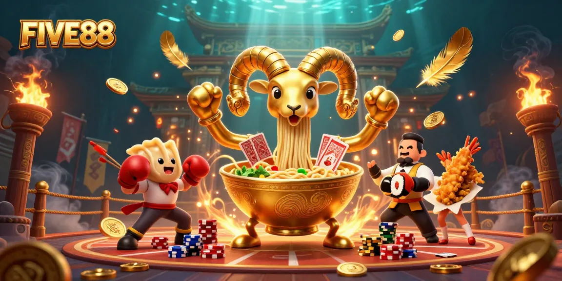 Join the action at FIVE88 with a vibrant 3D casino scene featuring dynamic dealers and energetic atmosphere.
